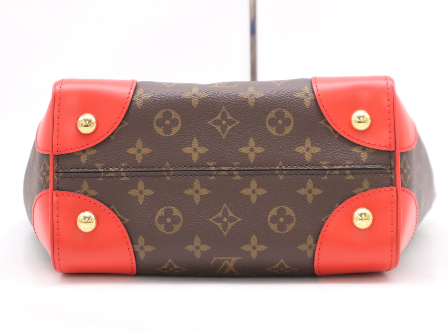 LOUIS VUITTON M41537 Monogram Phoenix PM Coquelicot Handbag