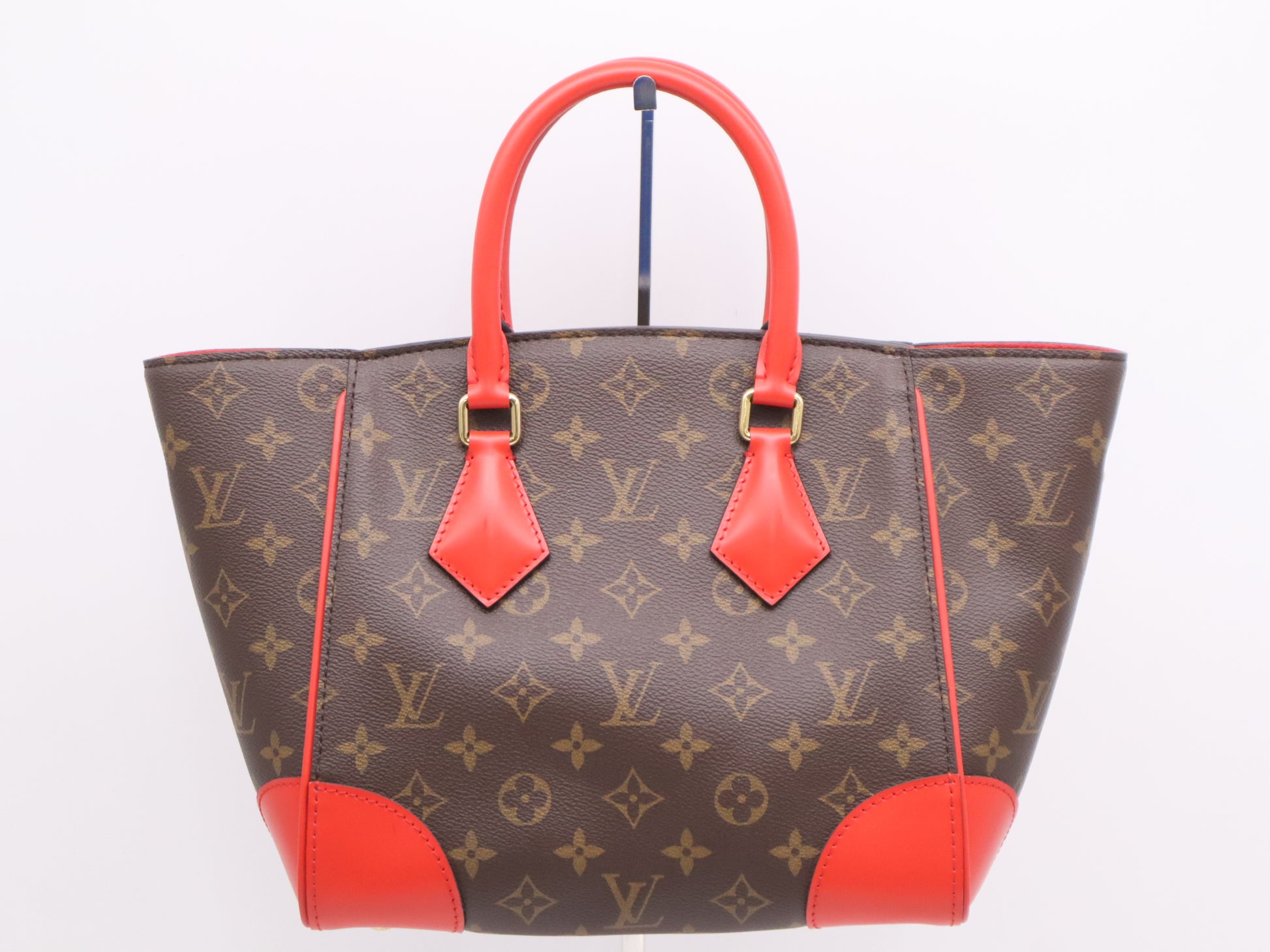LOUIS VUITTON M41537 Monogram Phoenix PM Coquelicot Handbag