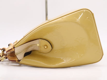 LOUIS VUITTON M90108 Monogram Vernis Blair MM Citrine Handbag