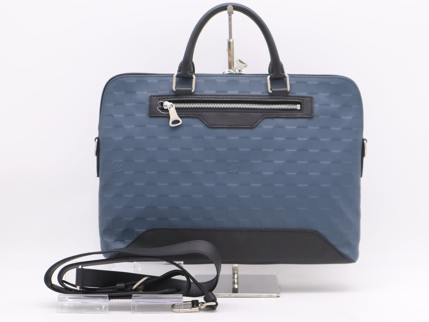 LOUIS VUITTON N41021 Damier Amphinia Avenue Briefcase with Shoulder Strap Business Bag