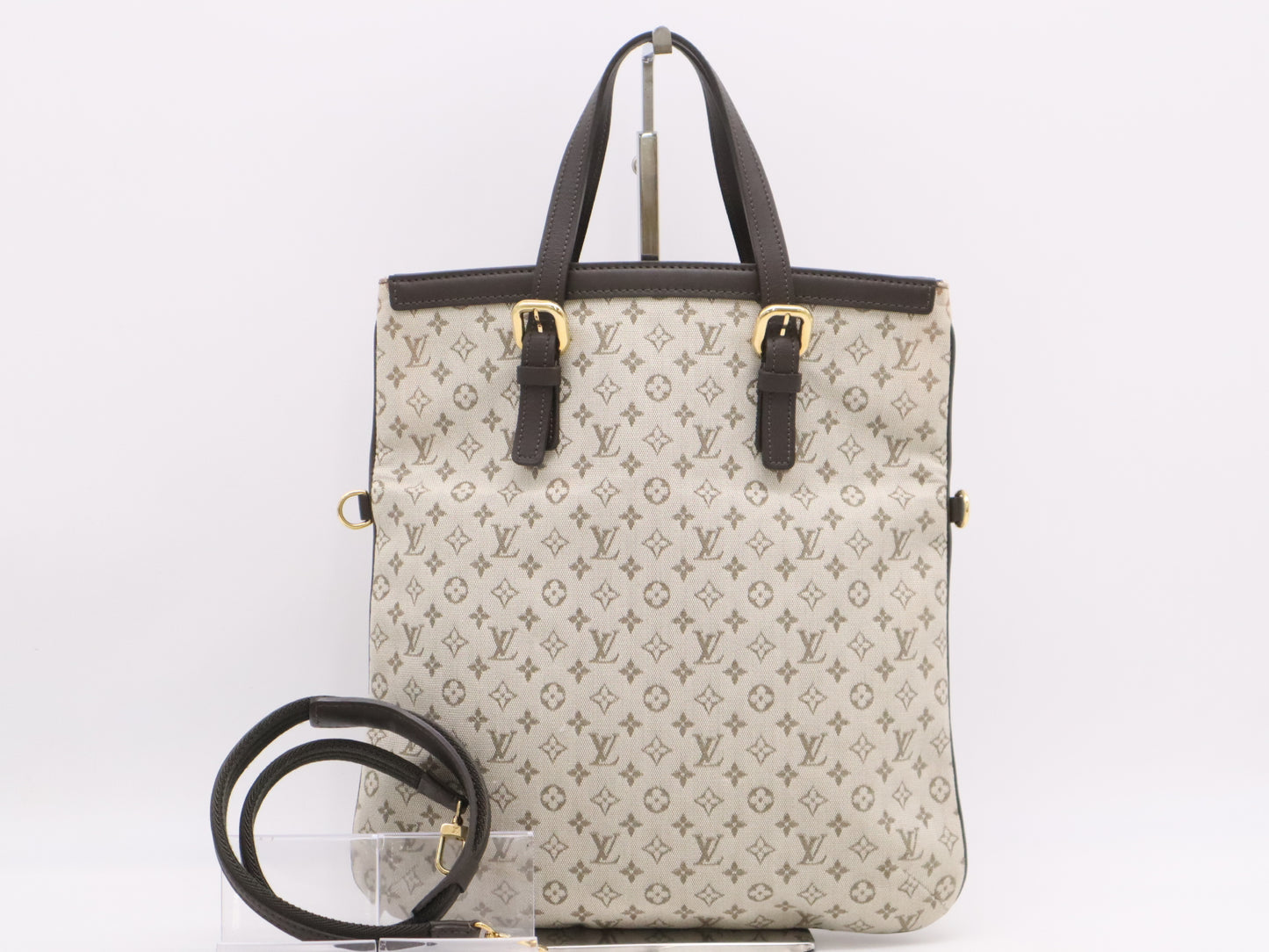 LOUIS VUITTON M92209 Monogram Mini Francoise Tote Bag with Shoulder Strap