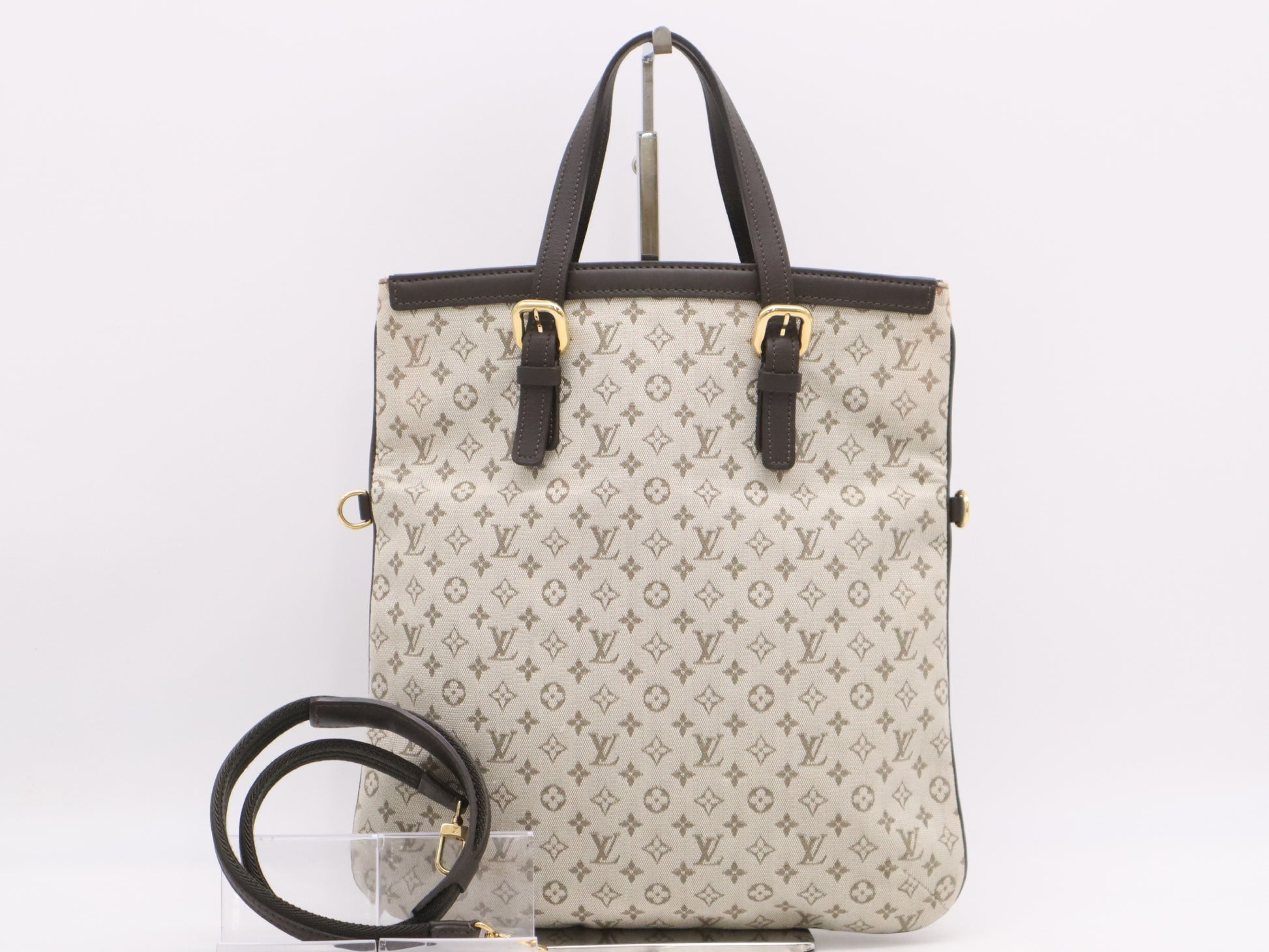 LOUIS VUITTON M92209 Monogram Mini Francoise Tote Bag with Shoulder Strap