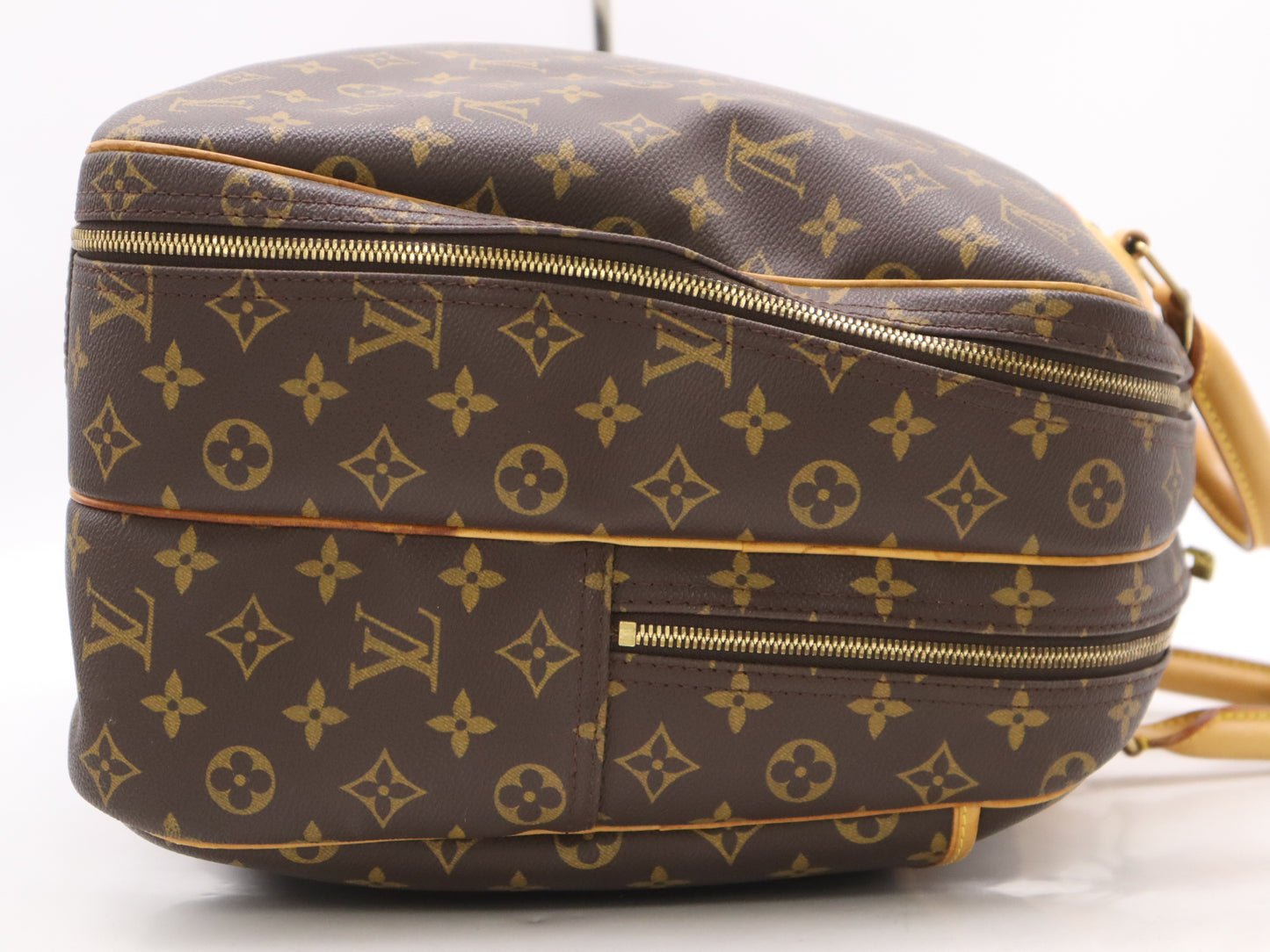 LOUIS VUITTON M41399 Monogram Alize 24H Boston Bag with Shoulder Strap