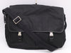 PRADA Nylon Messenger Bag Black White Tag 135 Shoulder Bag