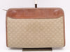 CELINE Canvas/Leather Macadam Clutch Bag Beige Brown Clutch Bag