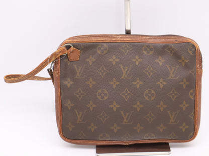 LOUIS VUITTON Monogram Saxpo Clutch Bag