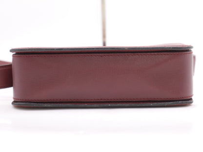 Cartier Leather Mastline Shoulder Bag Bordeaux Shoulder Bag