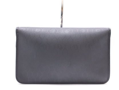 Dior Leather Honeycomb Pattern Chain Shoulder Bag Black Shoulder Bag