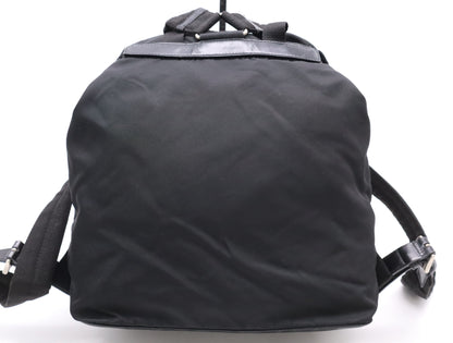 PRADA Nylon Triangle Logo Rucksack Black SV Hardware Rucksack