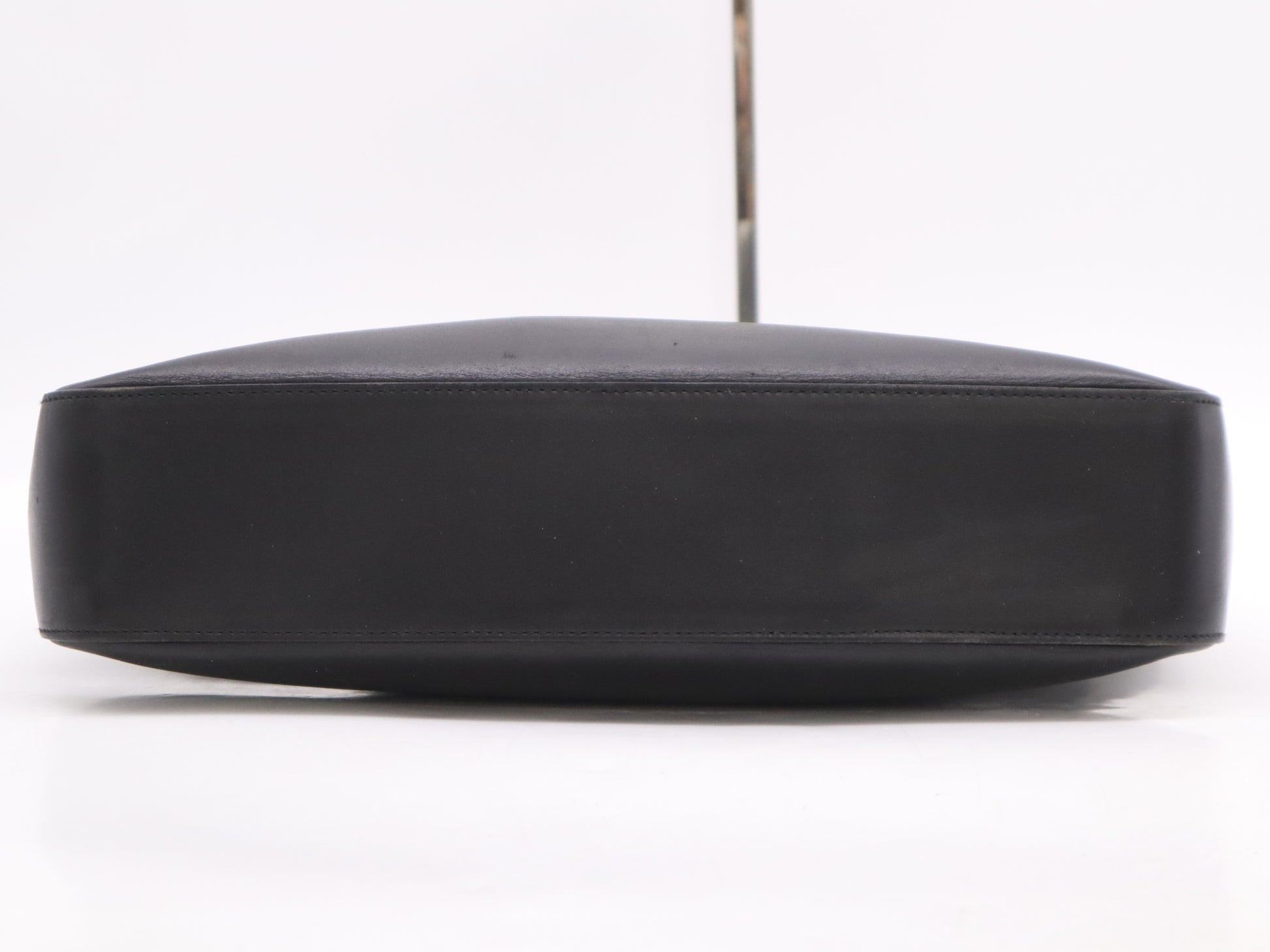 GUCCI 002/1135 Leather Tote Bag Black Handbag