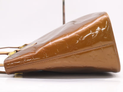 LOUIS VUITTON M91122 Vernis Houston Bronze Tote Bag