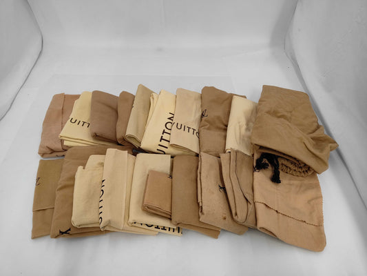 Set of 20 Louis Vuitton Dust Bags 