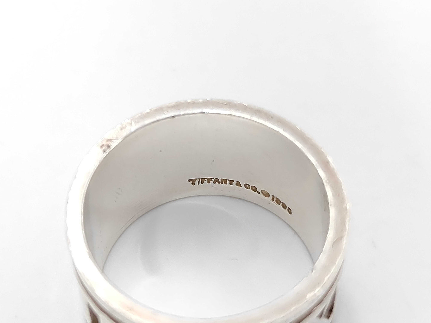 Tiffany & Co. SV925 Atlas Wide Silver Ring