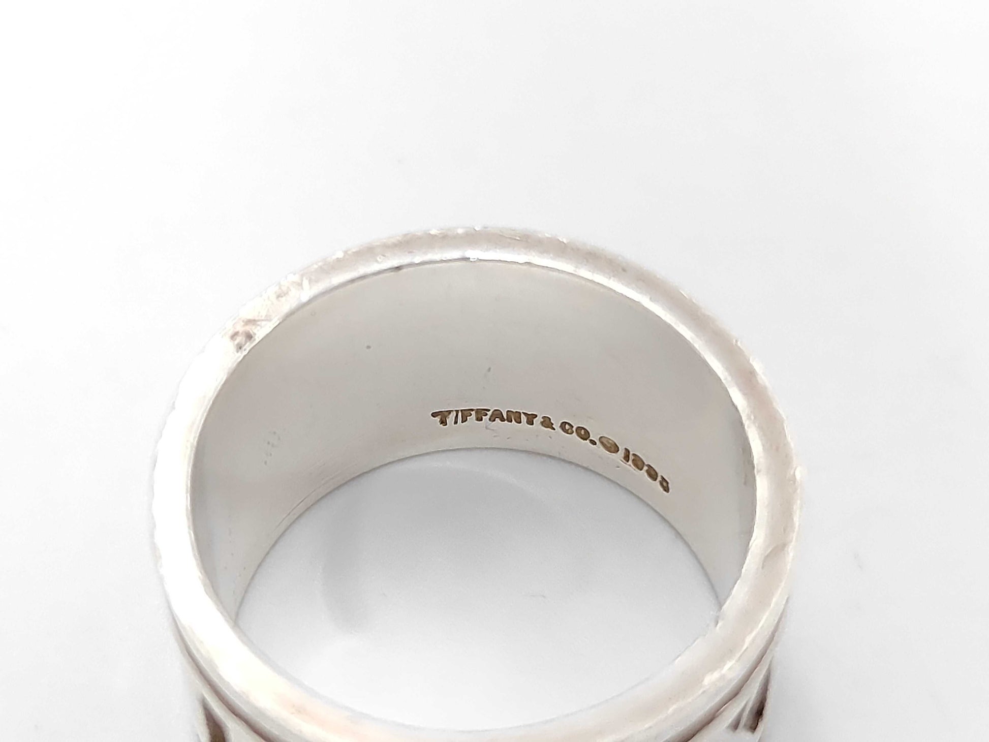 Tiffany & Co. SV925 Atlas Wide Silver Ring