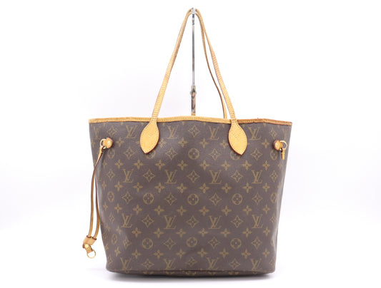 LOUIS VUITTON M40156 Monogram Neverful MM Old Tote Bag