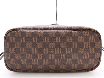 LOUIS VUITTON N41359 Damien Never Full PM Tote Bag with Pouch & Storage Bag