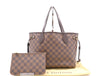 LOUIS VUITTON N41359 Damien Never Full PM Tote Bag with Pouch & Storage Bag
