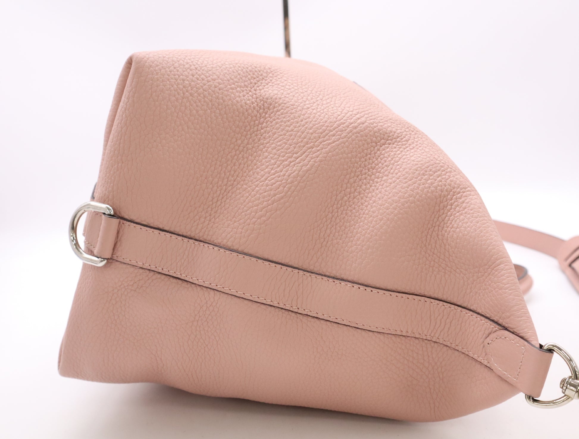 LOUIS VUITTON M50279 Tryon Leather Astralis Magnolia Boston Bag with Shoulder Strap, Cadena Key, 2 Keys, Name Tag