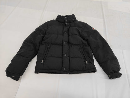 MONCLER 41310/50/54114 Everest Down Jacket, Wool and Nylon, Black, Size: 0, Jacket