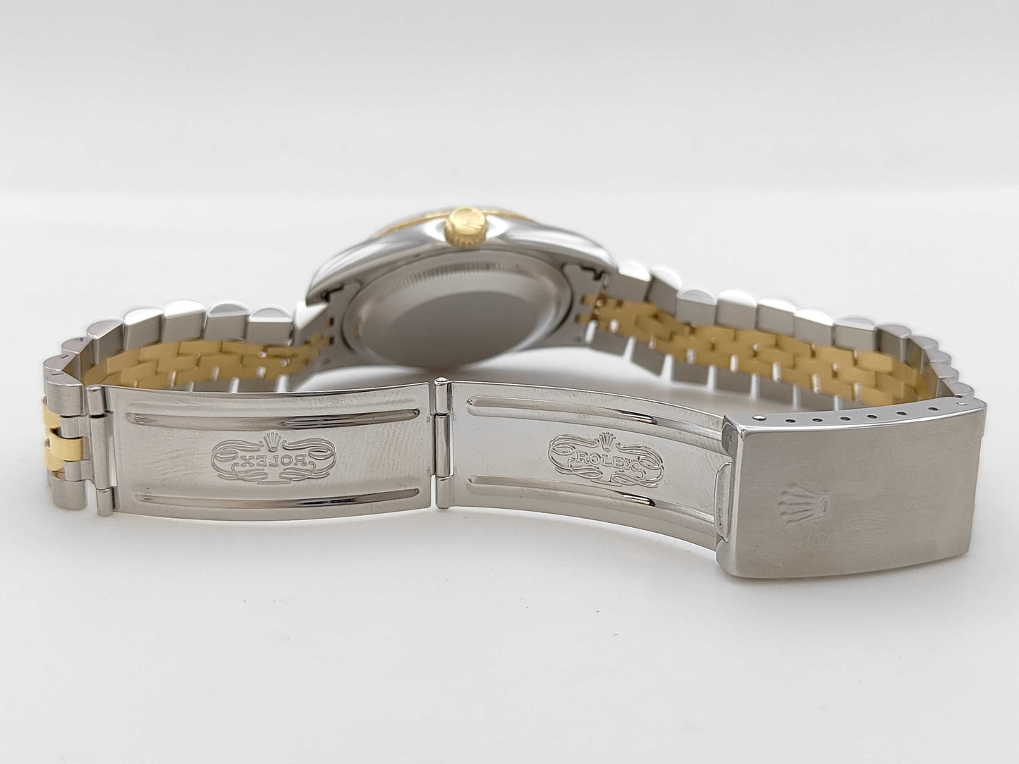 ROLEX 16233 T717446 Champagne Dial Jubilee Bracelet Men's Watch