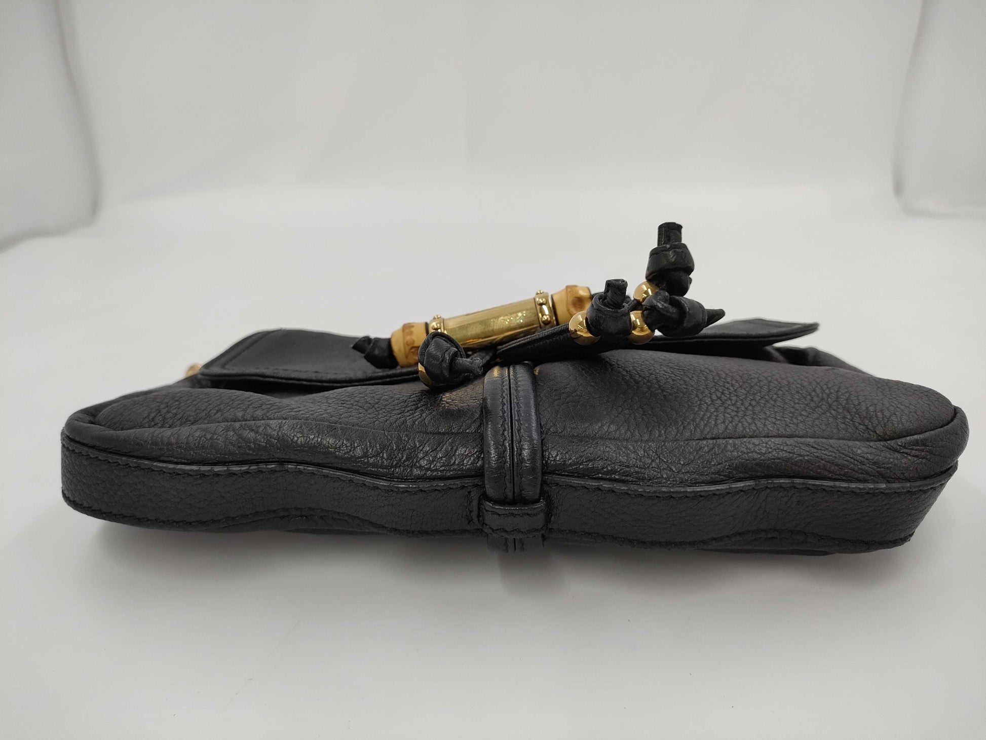 GUCCI Gucci 235320 Bamboo Accessory Pouch Chain Shoulder Bag