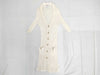 CHANEL 09P Coco Button Long Cardigan Size 42 Dress