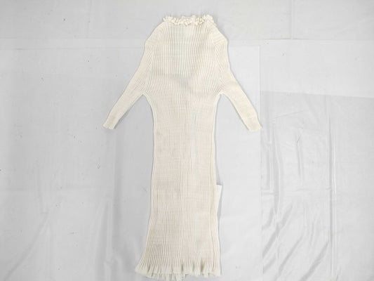 CHANEL 09P Coco Button Long Cardigan Size 42 Dress