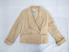 CHANEL 93P Tweed Jacket with Gold Buttons, Size 42