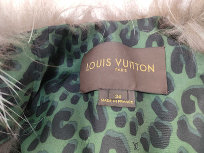 LOUIS VUITTON Louis Vuitton fur fox vest jacket