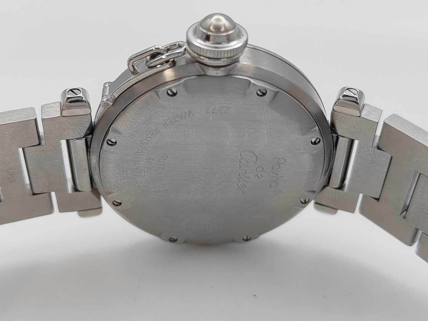 Cartier Pasha C Meridian GMT W31029M7 2377 807531PB Automatic Men's Watch