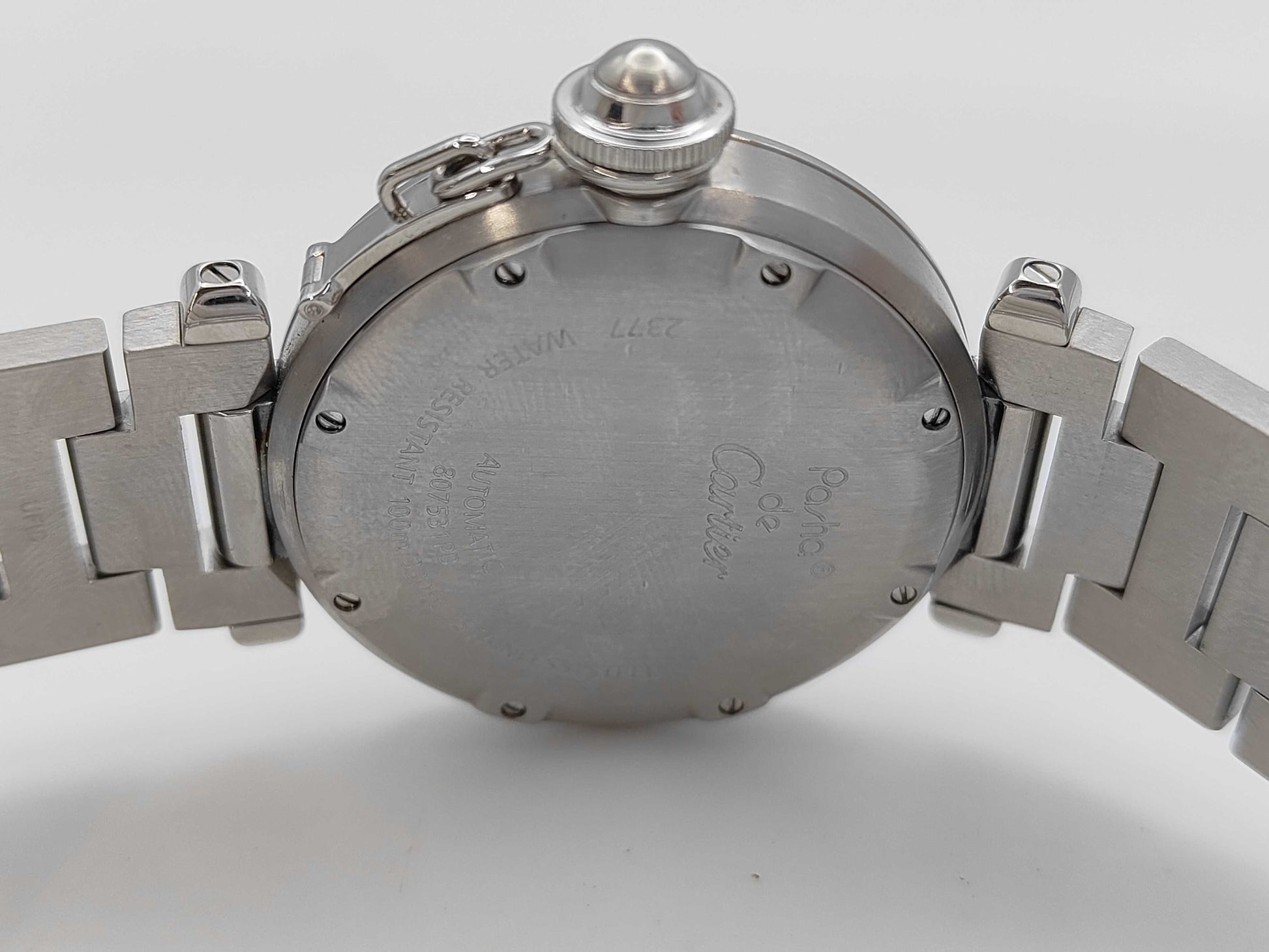 Cartier Pasha C Meridian GMT W31029M7 2377 807531PB Automatic Men's Watch