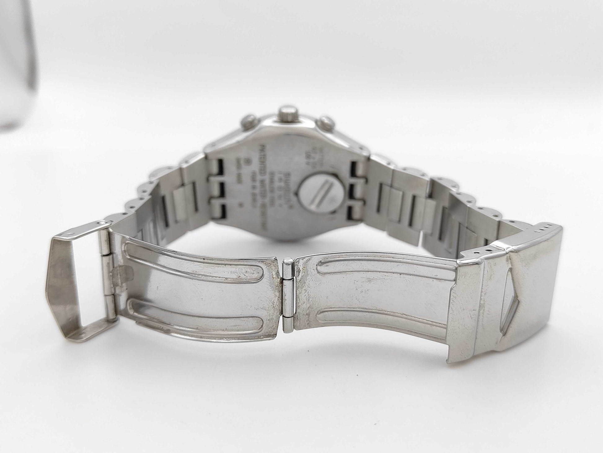 swatch Secret Agent Blue Dial Quartz Men's Watch