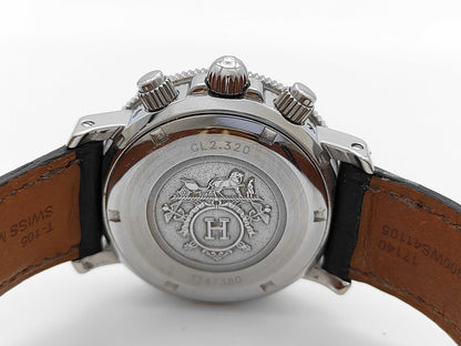HERMES Clipper Diver CL.2.320 1347380 Quartz Boys Watch