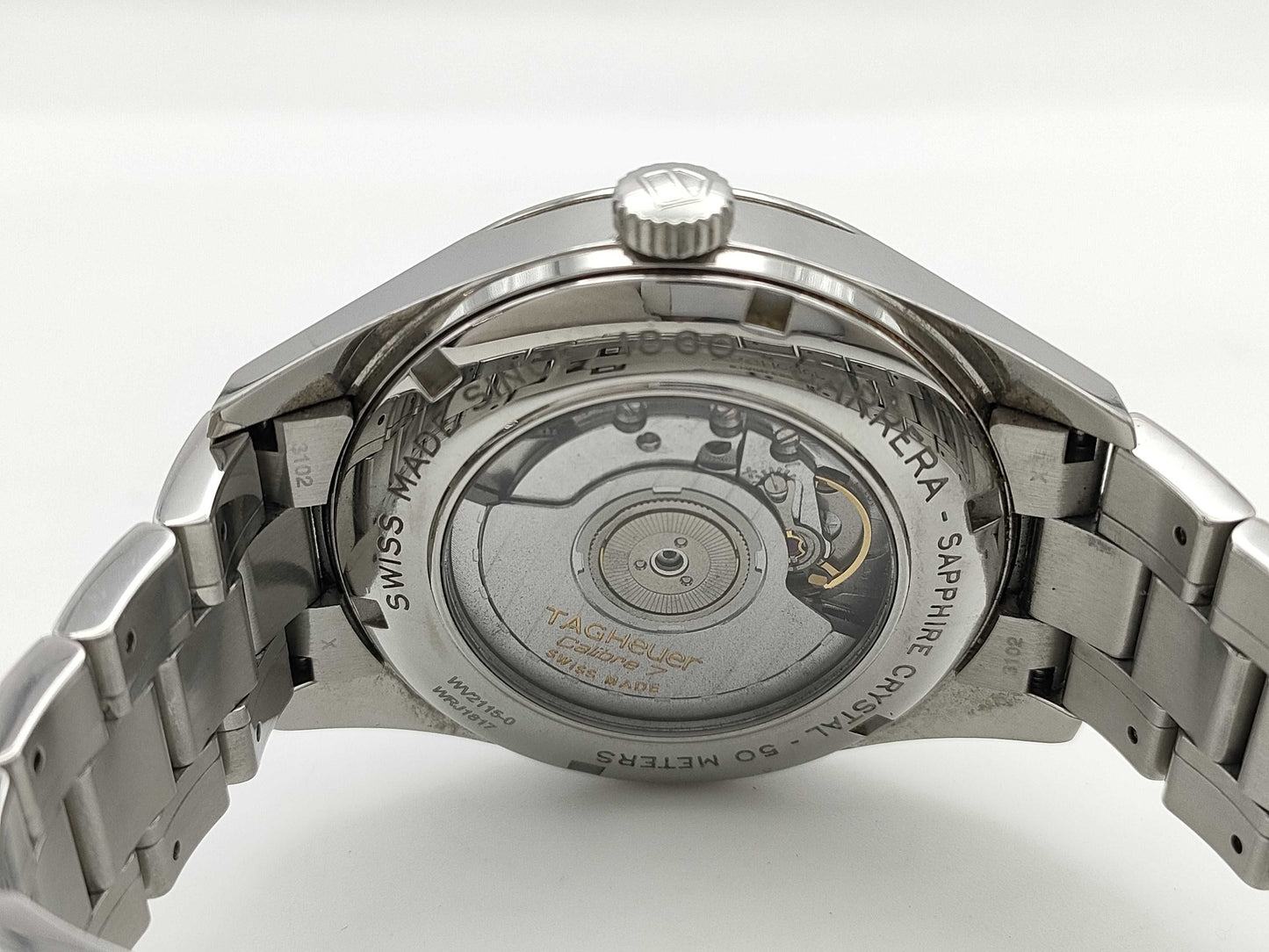 TAG Heuer Carrera WV2115-0 WRJ1817 Automatic Black Dial Men's Watch