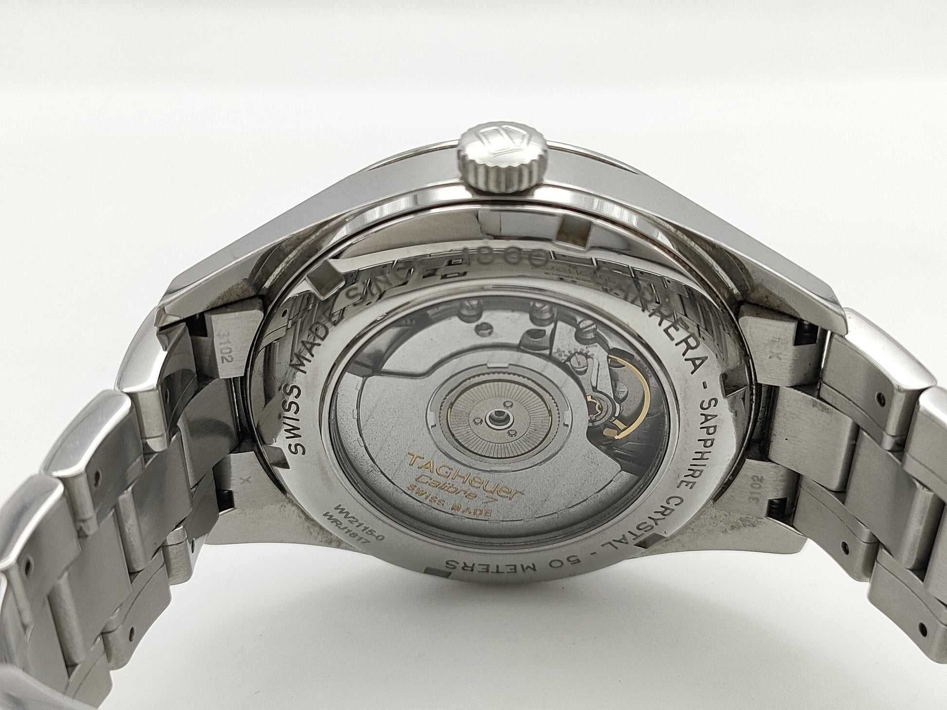 TAG Heuer Carrera WV2115-0 WRJ1817 Automatic Black Dial Men's Watch