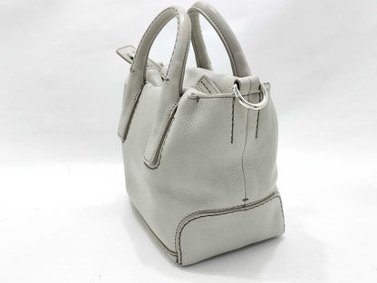 Hirofu Duo 2-way Leather Handbag, Excellent Condition