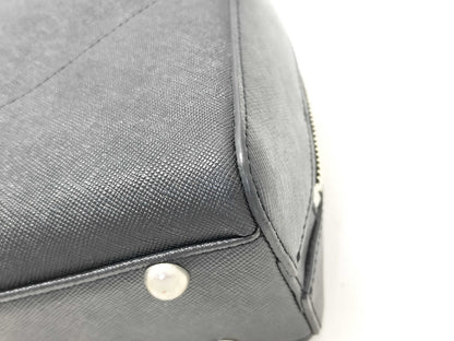 PELLE MORBIDA 2-Way Briefcase, Black, Business Bag