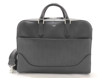 PELLE MORBIDA 2-Way Briefcase, Black, Business Bag