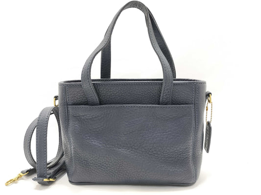 COACH Old Coach 2-way Handbag Navy Excellent Condition Handbag