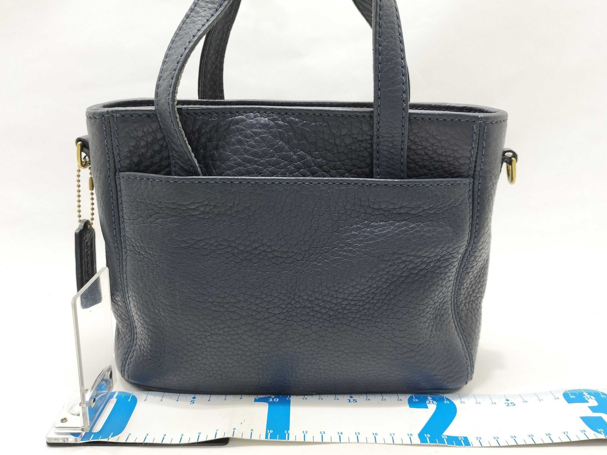 COACH Old Coach 2-way Handbag Navy Excellent Condition Handbag