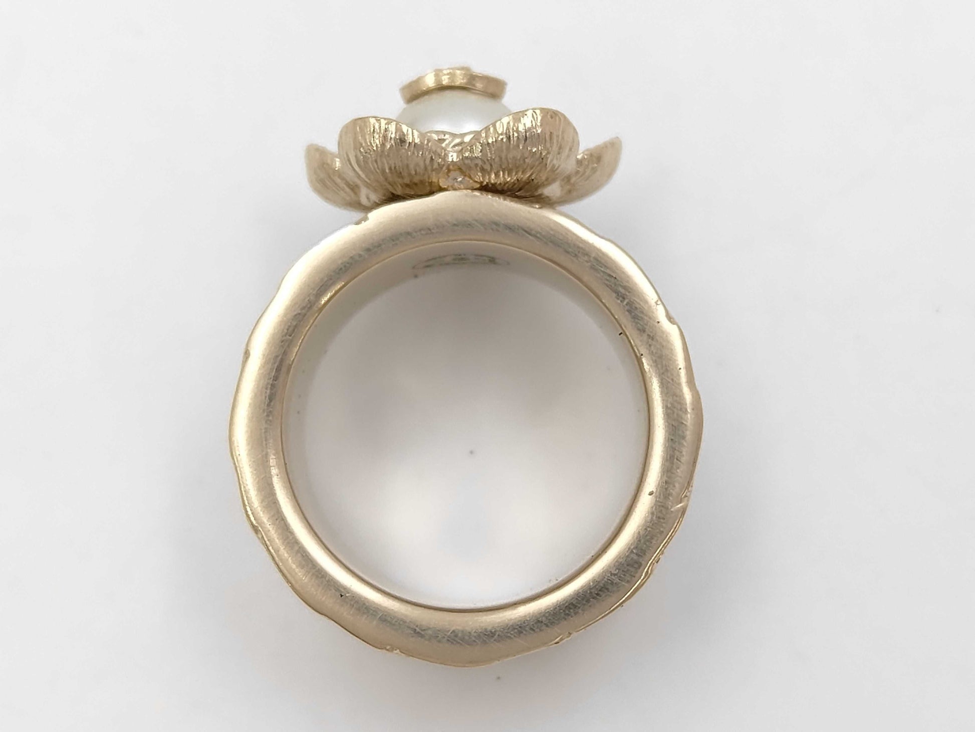 CHANEL Cocomark Flower Ring B16C Box Ring