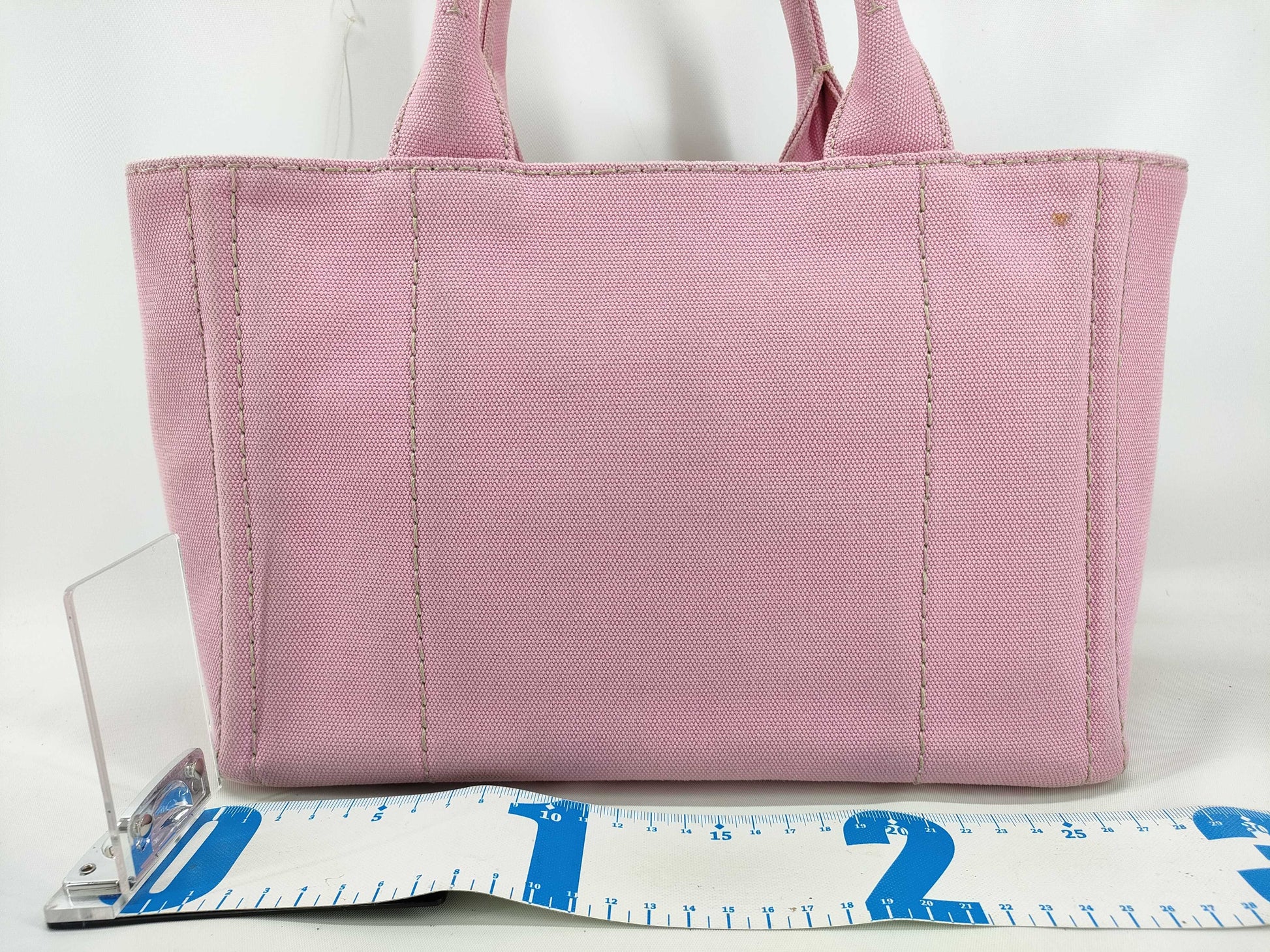 PRADA Canapa 2-way Pink Tote Bag 1BG439 with Warranty