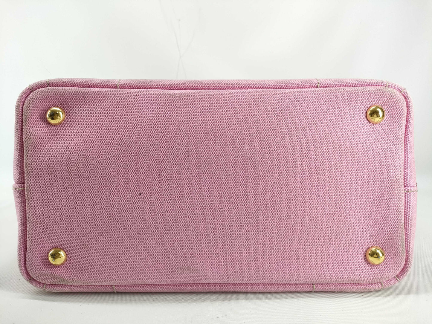 PRADA Canapa 2-way Pink Tote Bag 1BG439 with Warranty