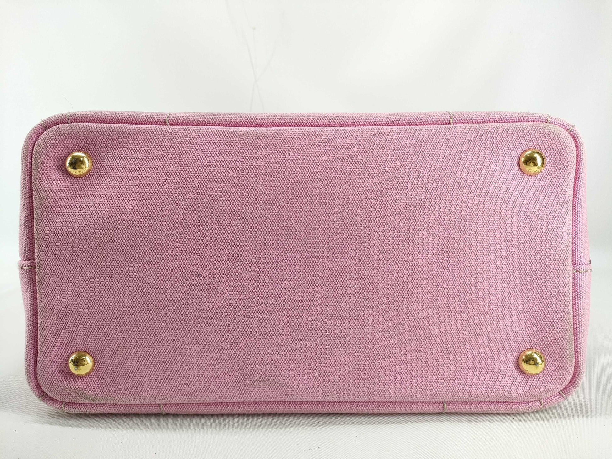 PRADA Canapa 2-way Pink Tote Bag 1BG439 with Warranty