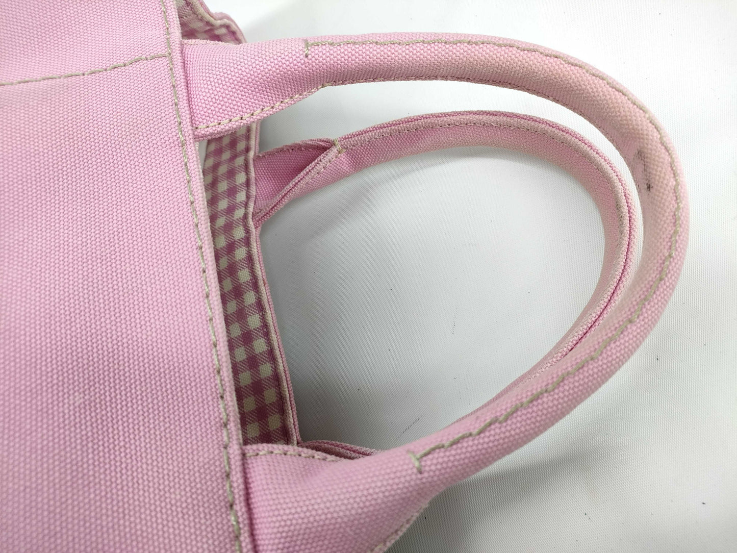 PRADA Canapa 2-way Pink Tote Bag 1BG439 with Warranty