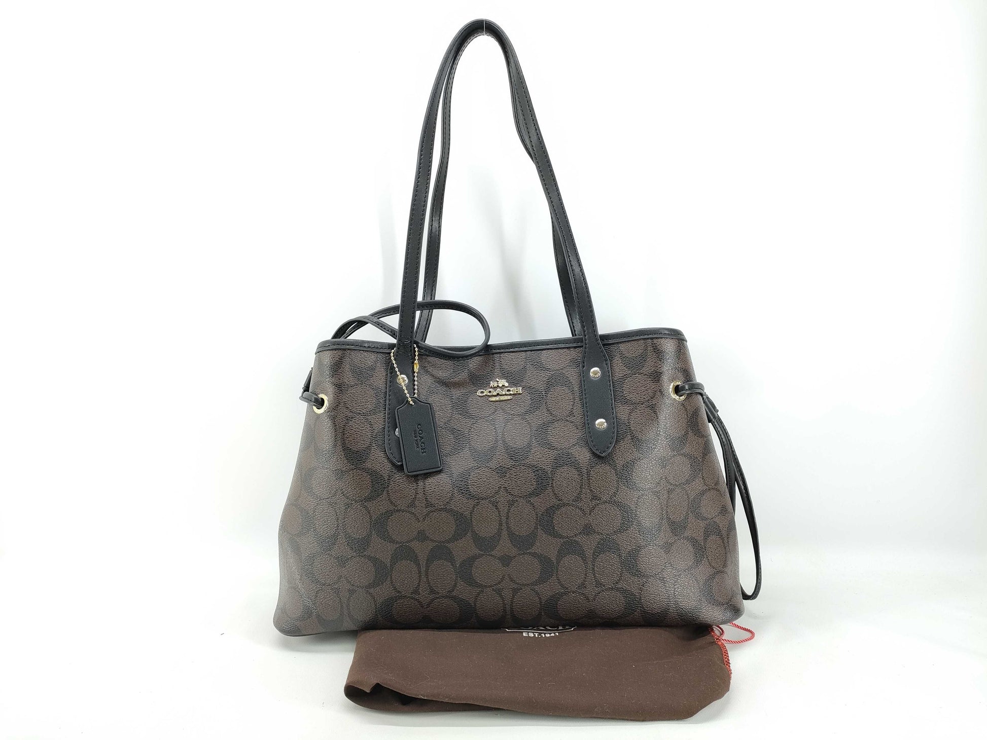 COACH Signature Coach 2-way Tote Bag F57842