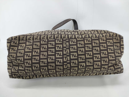 FENDI Zucchino Tote Bag 8BH138 with Zucca Pattern