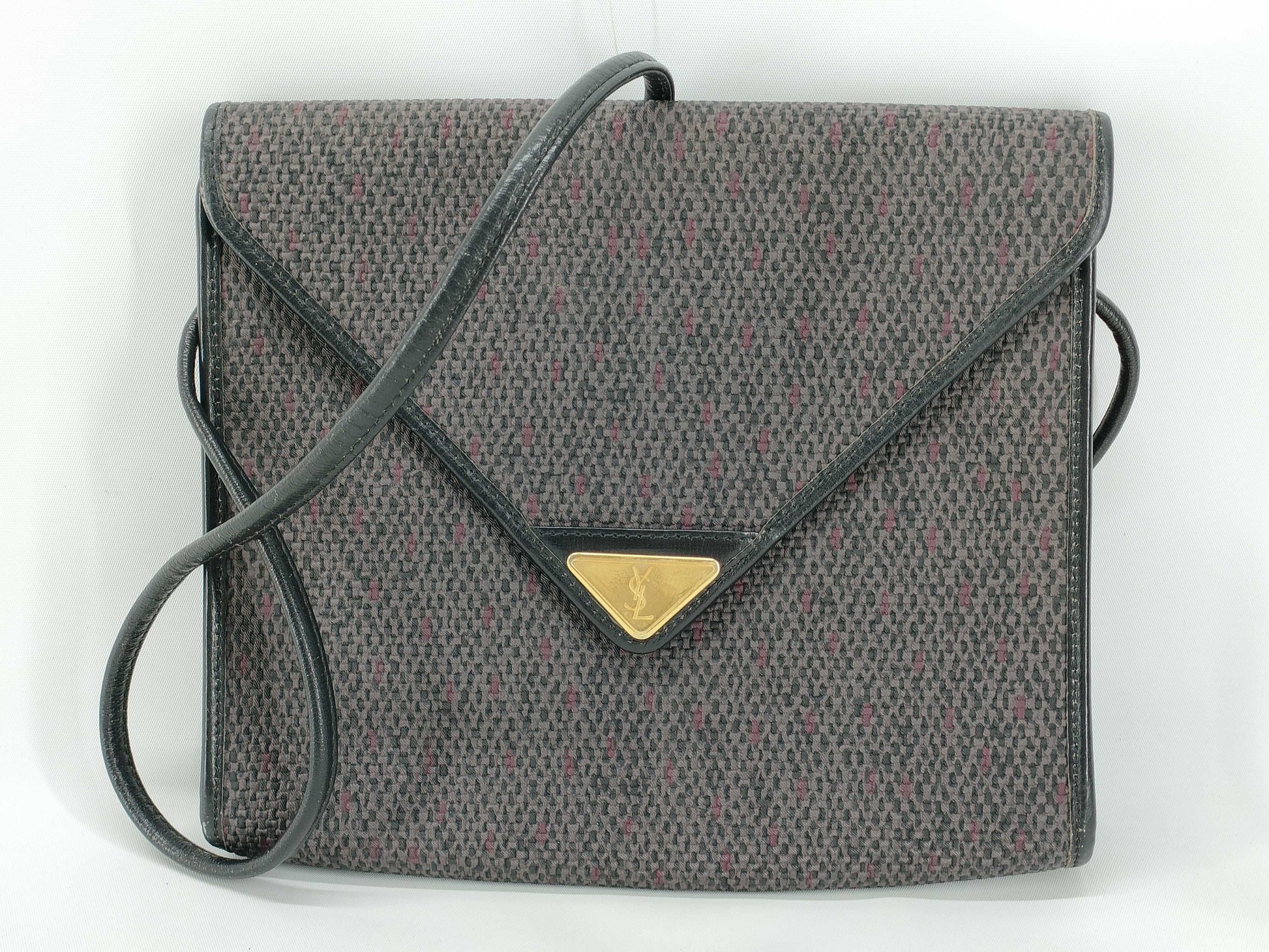 Yves Saint Laurent Canvas Shoulder Bag