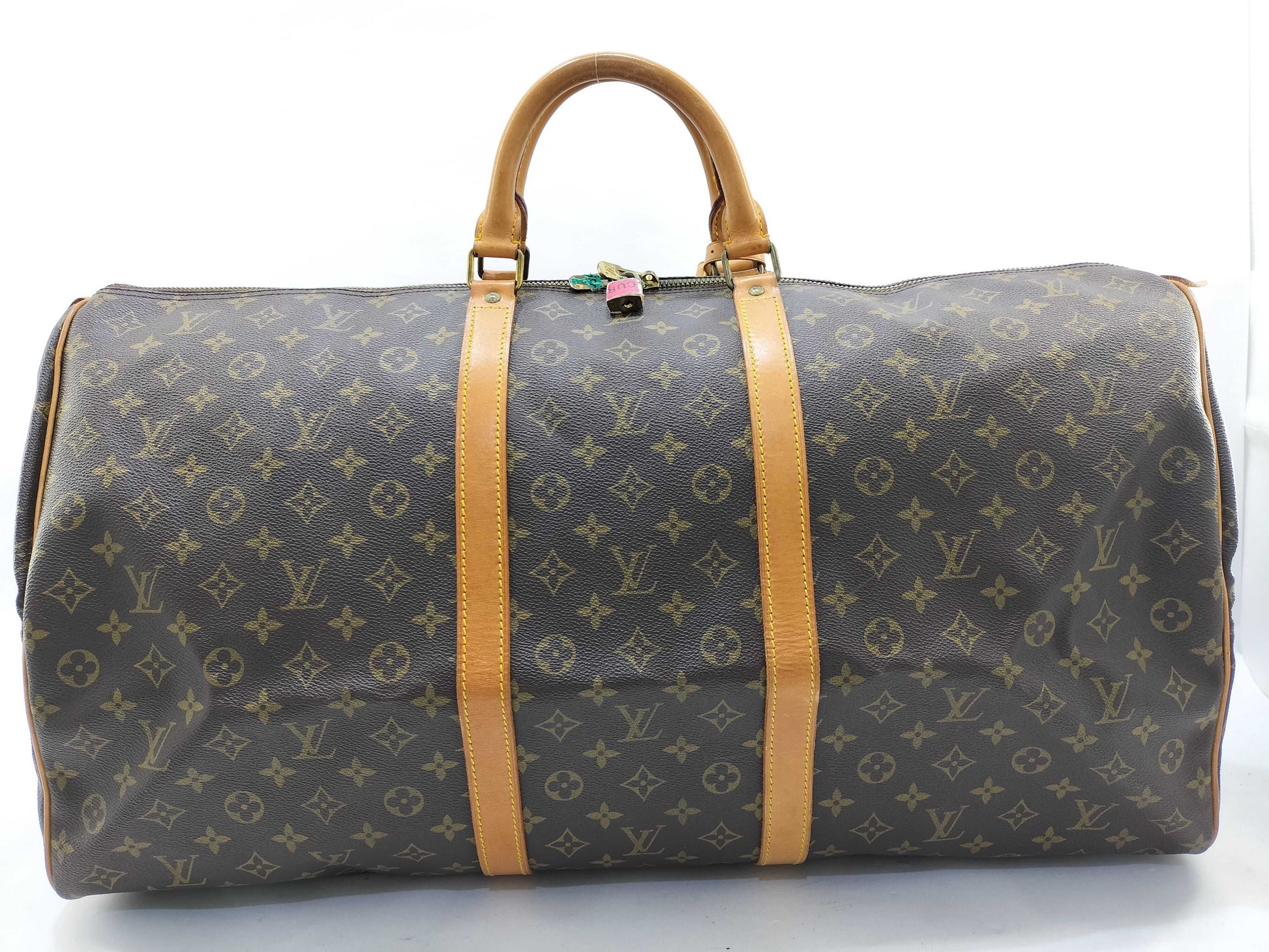 LOUIS VUITTON Monogram Vuitton Monogram Keypol 60 841SA Boston Bag