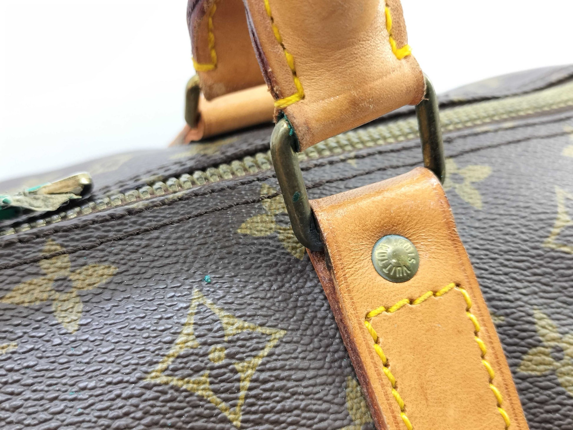 LOUIS VUITTON Monogram Vuitton Monogram Keypol 60 841SA Boston Bag